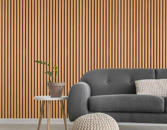 WoodyPanel™ versterkt zelfklevend wandpaneel (10m rol (6m²)) ~ woodypanel | Houten wandpanelen | Eiken Muurstickers