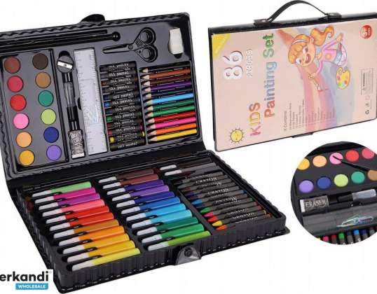 Kunstset Kinder Schilderset 86 delig