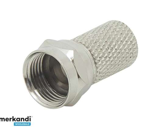 1152# Βύσμα κάθισε &quot;f&quot; rg59/20mm βιδωτό cu f m05