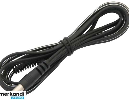 1234 # Enchufe DC 2.5 / 5.5 / 14 con cable recto 2x0.22