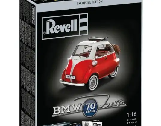 Kunststoffmodell bmw isetta 250 70th an. 1/16