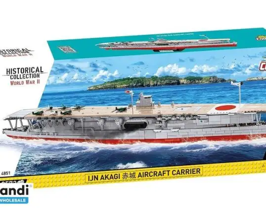Klocki ijn akagi αεροπλανοφόρο 3573 τούβλα
