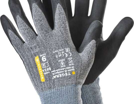 Tegera Synthetikhandschuh 883A Touchscreen Größe 11 schwarz/grau