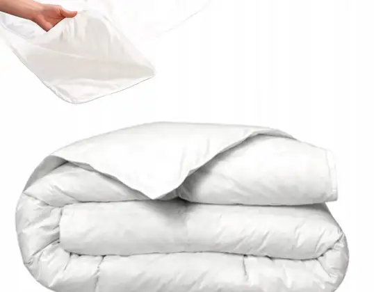 HELÅRS ANTI-ALLERGISK DYNE 140x200 cm BLØDT BETRÆK POLYCOTTON