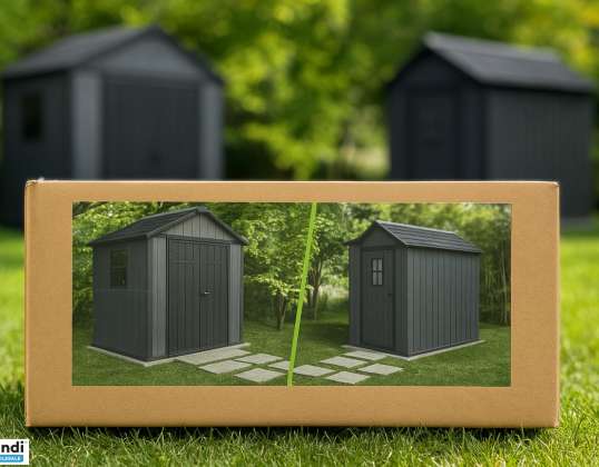 Keter Garden Shed Newton Plus 7x7.5 / 7x7.5 Vrtna lopa, Vrtna lopa, Skladišče, Vrtni dodatki, Veleprodaja Preostala zaloga