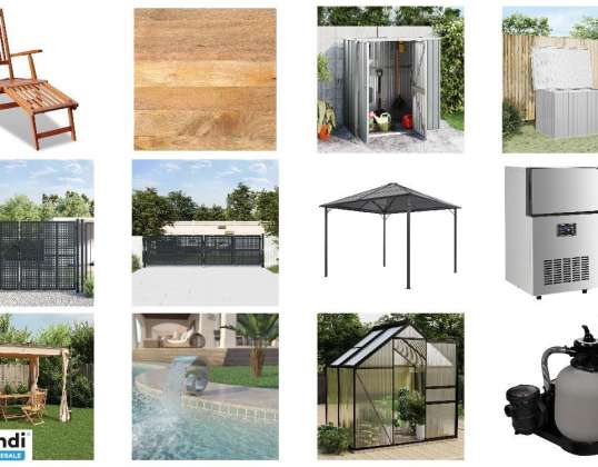 Lot of 458 units Furniture and other Not tested