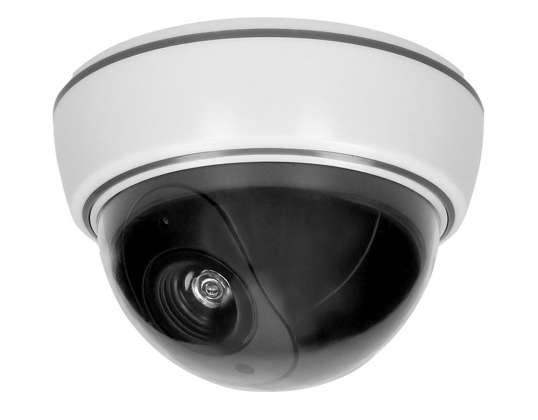 Dummy dome surveillance camera without infrared CCTV. battery