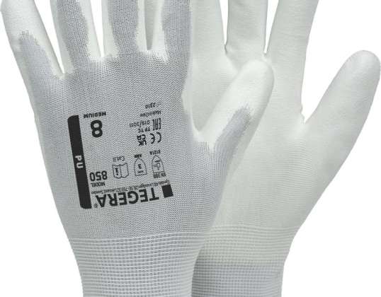 Tegera Synthetikhandschuhe 850 Größe 9 weiß