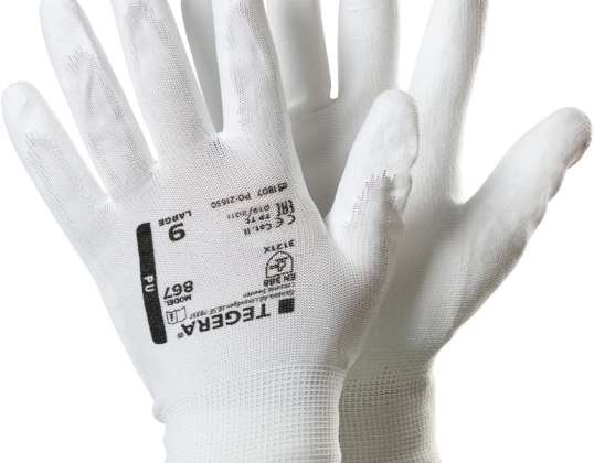 Tegera Synthetikhandschuhe 867 Größe 7 weiß