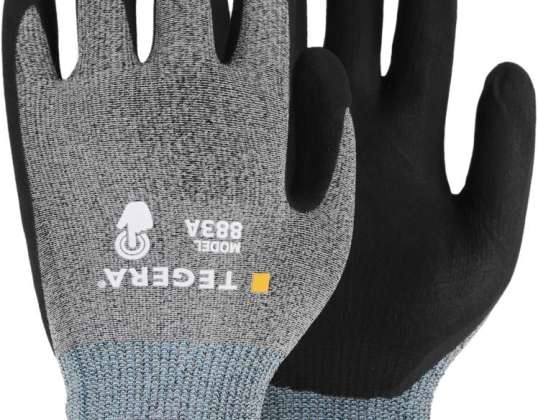 Tegera Synthetikhandschuh 883A Touchscreen Größe 11 schwarz/grau