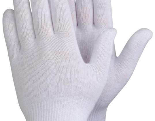 Tegera Textile Gloves 919 Size 6 white