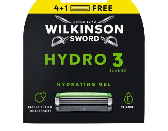 WILKINSON HYDRO 3 KLINGEN 4+1