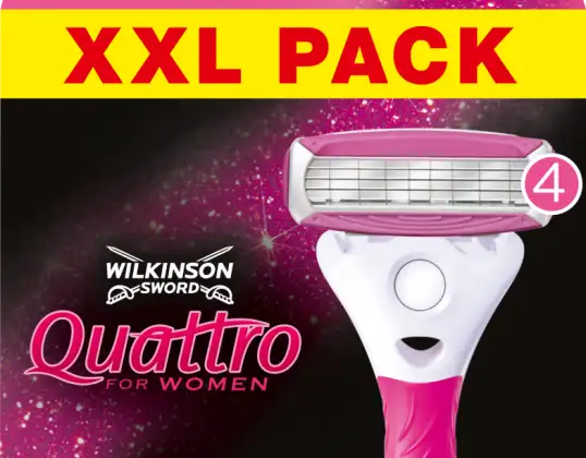 WILKINSON QUATTRO FOR WOMEN RASIERKLINGEN 6ER