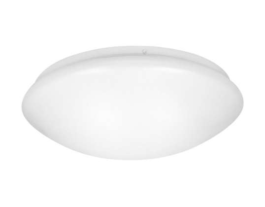 VEGA MV LED NY 18W belysningsplafond med mikrobølgebevægelsessensor. 1260lm. IP44. 4000K. PMMA stål