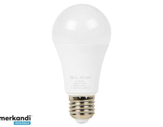 87 402# LED-pære e27 15W a60 230v b.neutral.