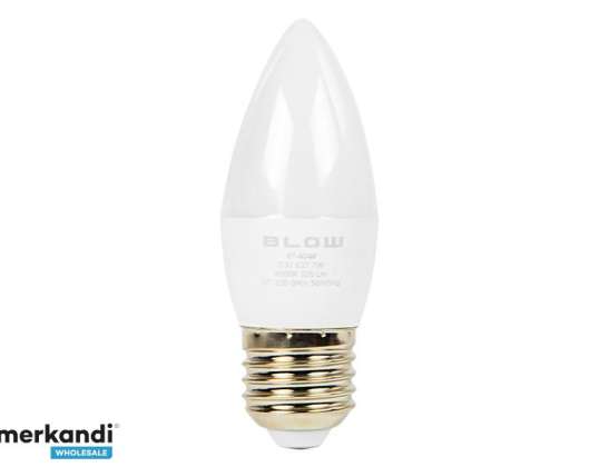 87 404 # E27 C37 Eco 7W LED pære meget neutralt stearinlys
