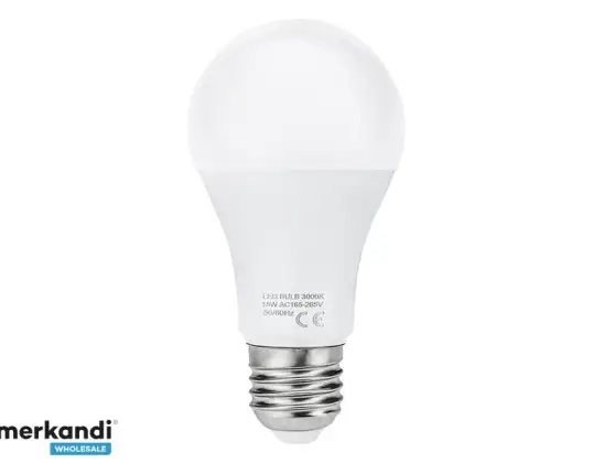 87 418# E27 15W A60 230V Warm Witte LED-lamp