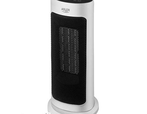 AD 7738 Keramisk led varmeblæser med timer fjernbetjening