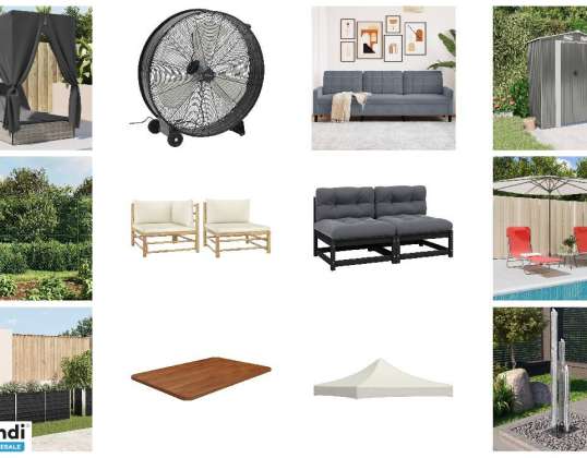 Lot de 463 unités Mobilier et autres   Non testé