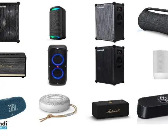 Lot de 267 unités d&#039;Enceintes bluetooth   Occasion fonctionnel