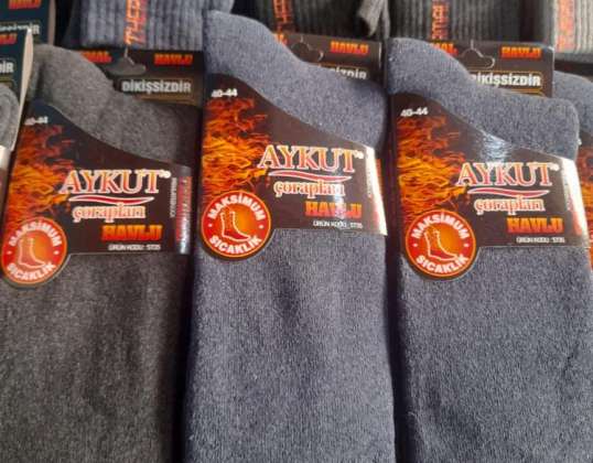 Für Grosshandel Herren Frottee Thermal Socken 12 er Pack