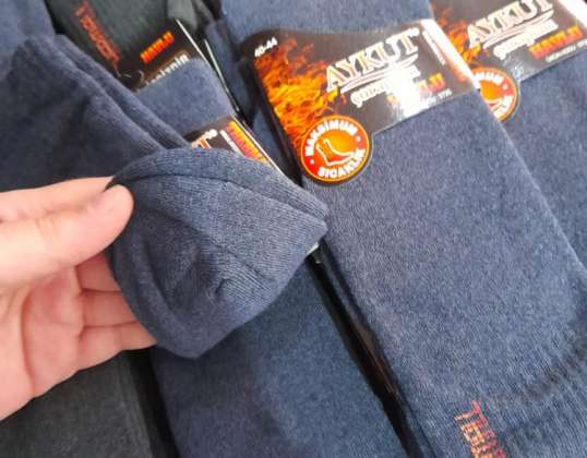 Für Herren Frottee Thermal Socken 12 er Pack für Grosshandel verkauf