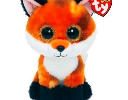 Maskottchen Ty Beanie Boos Fuchswiese orange 15 cm
