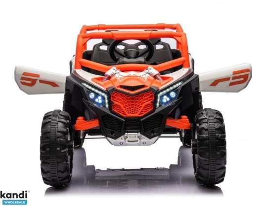 OP BATTERIJEN WERKENDE BUGGY AUTO UTV NEL 901 ORANJE 4x4