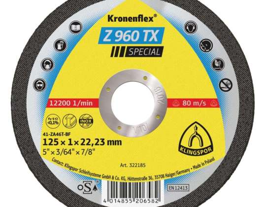 Steen doorslijpschijf c24extra 115 2.5 22 stuks.1 45455a
