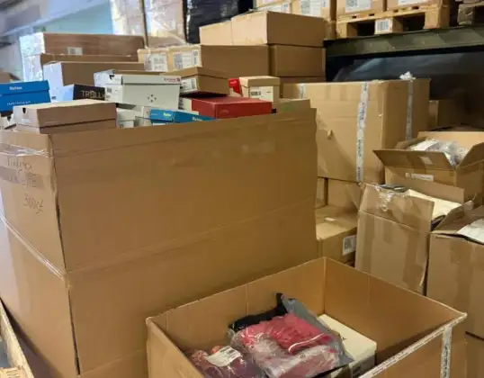 8 € po paru – dječja obuća brand mix od 50 pari, A/B roba, povrati, paletna roba, mix palete, posebni artikli, veleprodaja, preostale zalihe, rabljeni