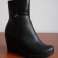 SW-414 polacchi scarpe di cuoio naturale handmade foto 1
