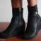 SW-414 polacchi scarpe di cuoio naturale handmade foto 4