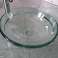 Ensembles de lavabo design luxueux en verre avec accessoires et robinetterie photo 2