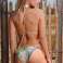 BIKINI BK037 GRÜNER HIBISKUS Bild 1