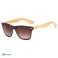 Bamboo Wood Sunglasses - logo mogelijk foto 5