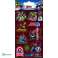 Małe foliowe naklejki Frozen, Avengers, Jurassic World Fun Aborted Stickers zdjęcie 1