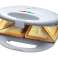 CLATRONIC Sandwich Brødrister ST 3477 Hvid Inox billede 2