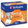 DVD R 4.7GB Verbatim 16x Bläckstråleskrivare vit Full Surface 10st Jewel Case 43521 bild 5