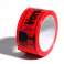 Adhesive tape 50mm/66 meters Silent CAUTION GLASS image 5