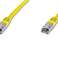 Logilink tinklo kabelis CAT 5e U / UTP pleistro kabelis CP1057U 2m geltonas nuotrauka 2