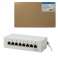 Logilink Patch Panel Table/Wall Cat.6A STP 8 Ports Grey NP0018 image 4