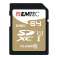 SDXC 64GB Emtec CL10 EliteGold UHS I 85MB/s lizdinė plokštelė nuotrauka 2