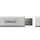 USB FlashDrive 64GB Intenso Alu Line Silver Blister зображення 3