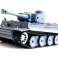 RC Panzer Saksa Tiger I 1:16 2.4GHz - suits, heli ja metallist käik (hall) foto 1