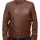 Finest Classic Vintage Retro Men&#39;s Real Leather Jacket Biker Jacket RRP image 2