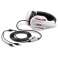 Sharkoon RUSH ER1 Binaural Headband Black - White Headset image 1