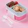 Pusheen Double Lunch Box with Fork and Spoon - 50604 image 2