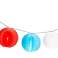 LED Girlande Lampion Balkon Solar Lichterkette Ø20cm 5x Lampion Außen Bild 5