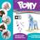 Milly Mally Horse Mustang Grid Beige (0306, Milly Mally) fotografía 1