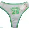Green and red kids underwear - children&#39;s thongs image 1